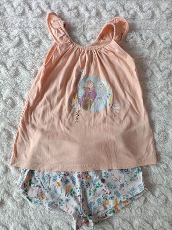 Pyjama d'été la reine des neiges