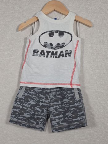 Ensemble 2 pièce débardeur + short Batman 2 ans 92cm 