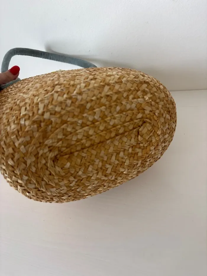 Sac en paille love - photo numéro 6