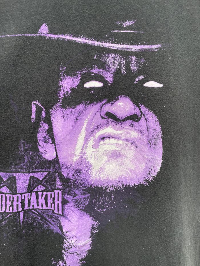 T-shirt print WWE Undertaker – Officiel – Taille L Womens made in UK 🇬🇧 - photo numéro 2