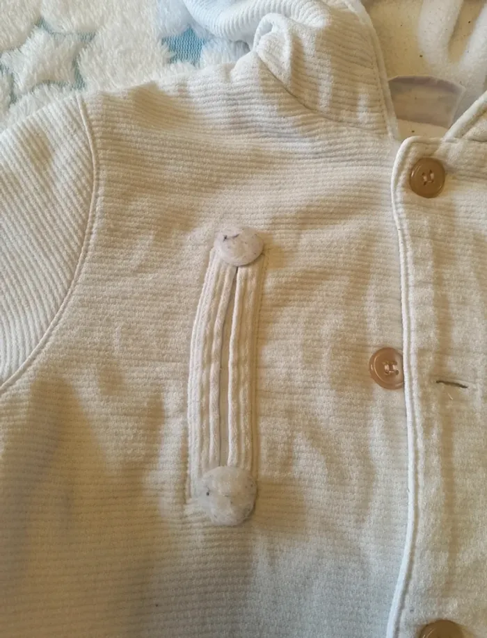 Manteau hiver blanc. - photo numéro 8