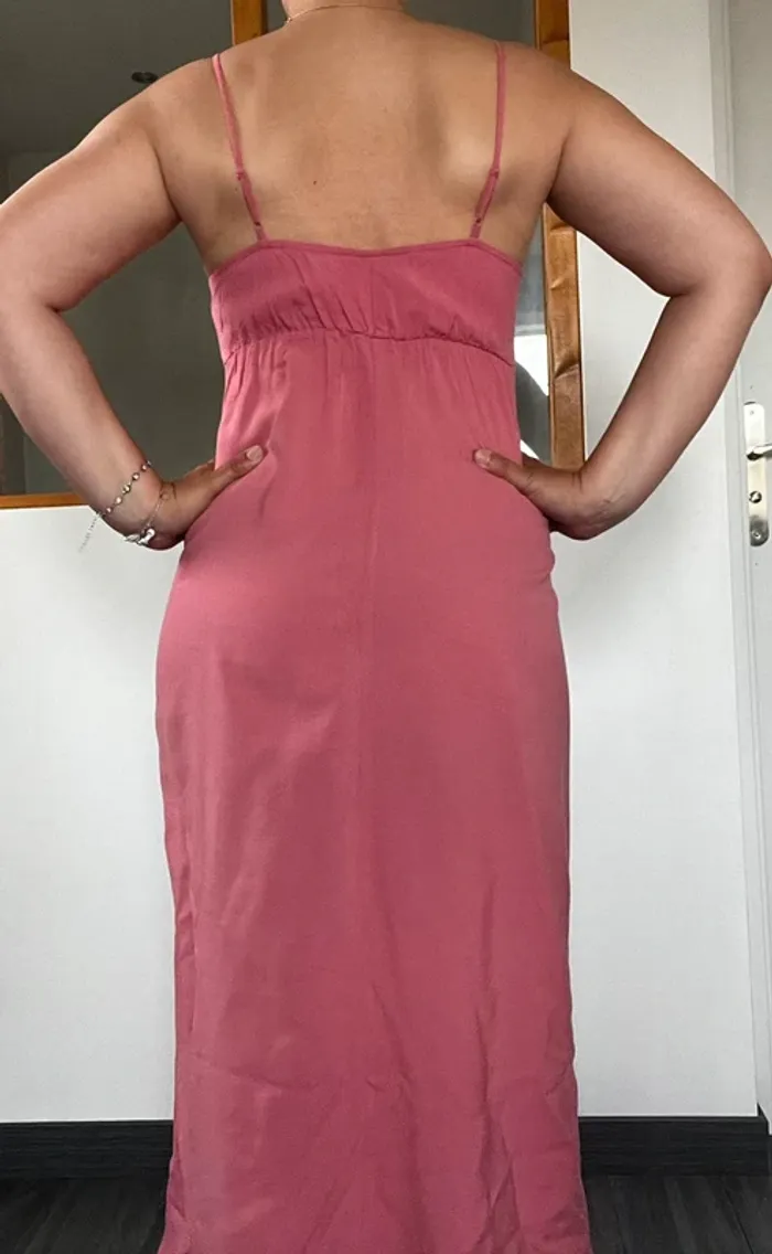 Robe longue été rose neuve sexy - photo numéro 4