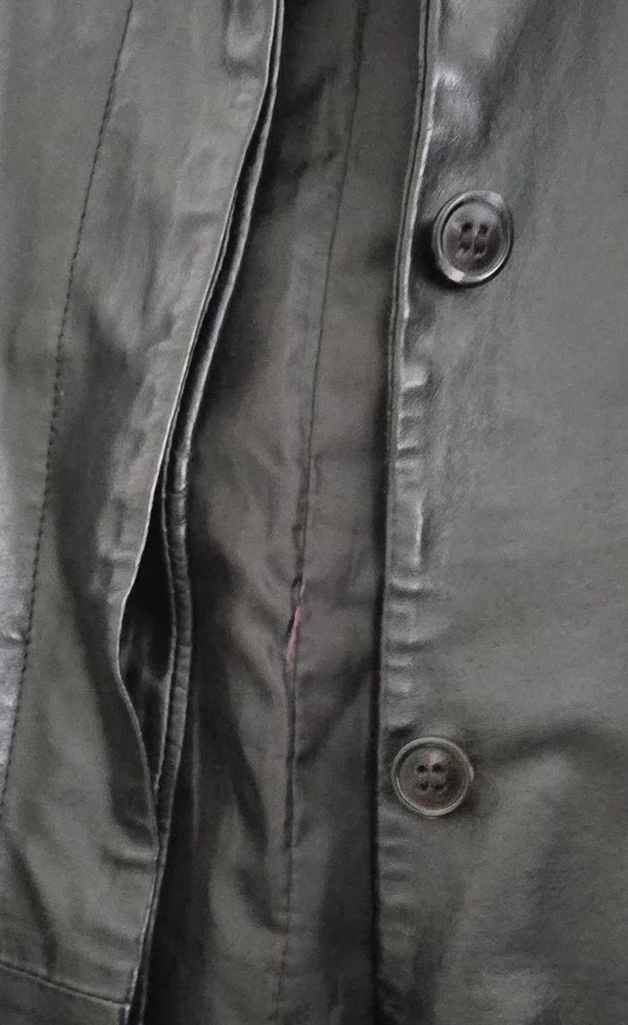 Manteau vintage cuir Asruces - photo numéro 3