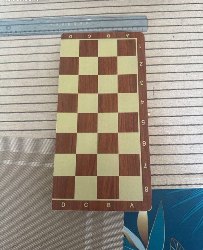 Jeu d’échecs magnétique en bois — Complet, neuf - photo numéro 5