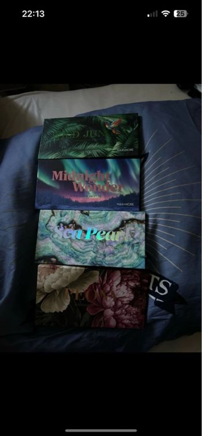 Palettes maquillages