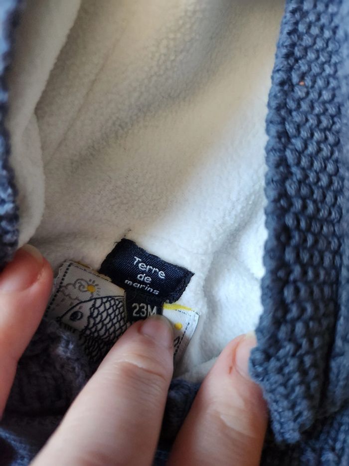 veste polaire terre de marins - photo numéro 2