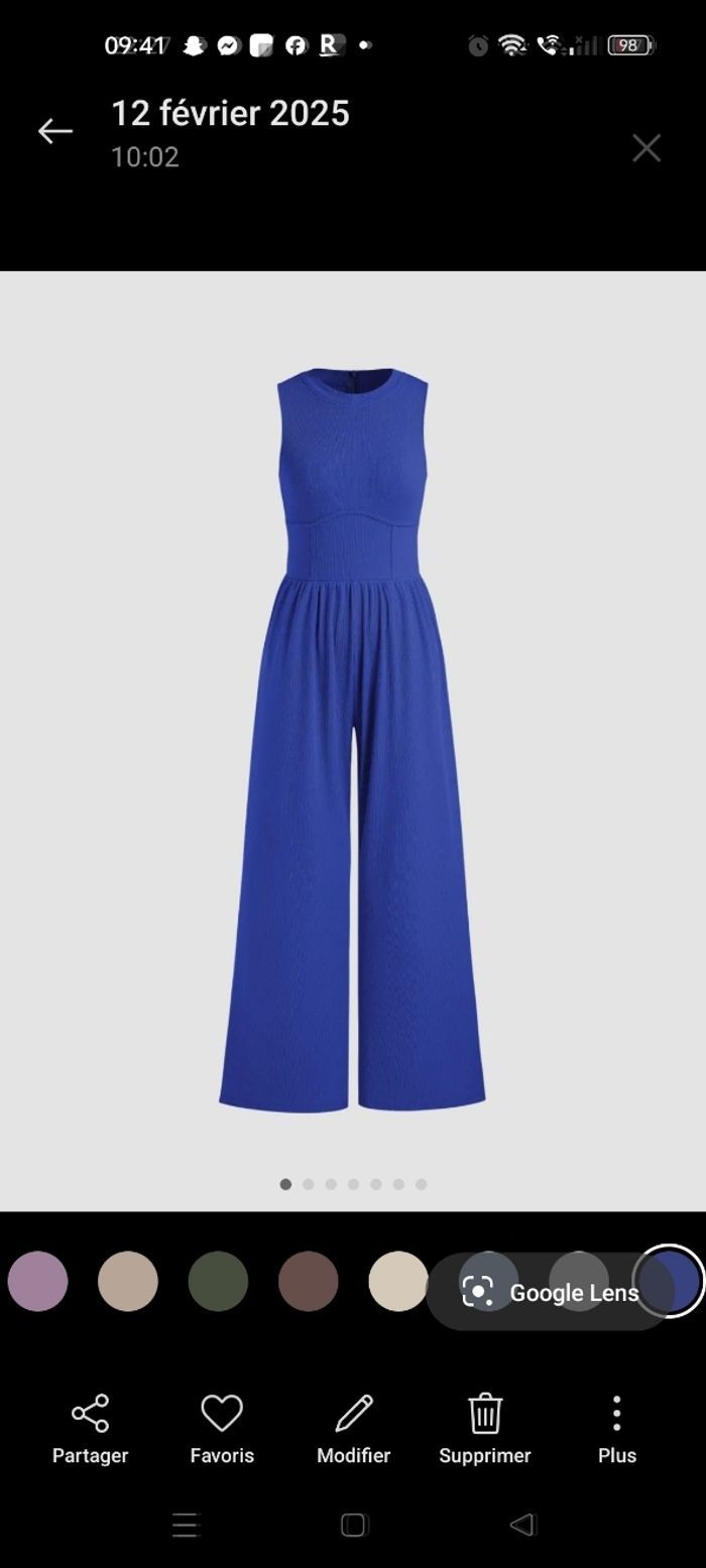 Combinaison cider neuve