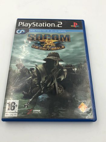 Jeu vidéo Socom US Navy Seals sur console PS2