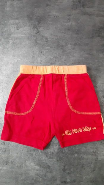 Short léger garçon 100% coton