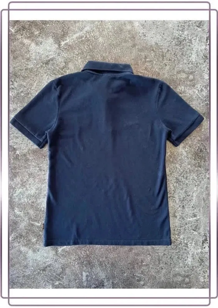 Polo bleu marine homme Hugo Boss taille XS Polo man Poloshirt uomo Polo hombre Polo Herren - photo numéro 3