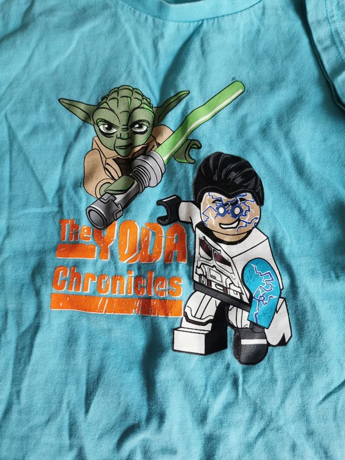 Tee shirt Lego Yoda 7 ans - photo numéro 2