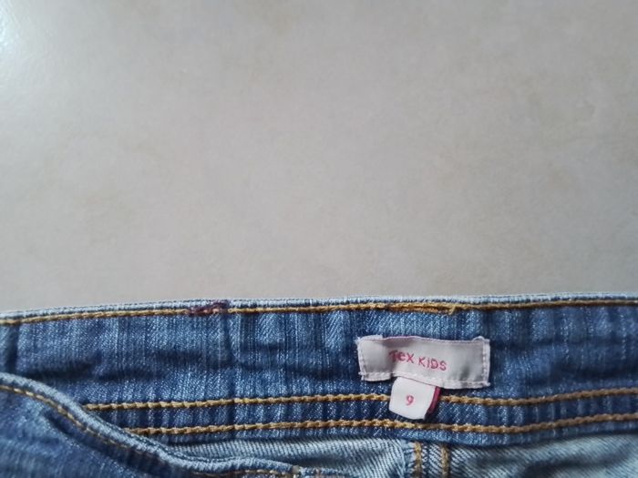 Jeans fille T 9 ans tex - photo numéro 9