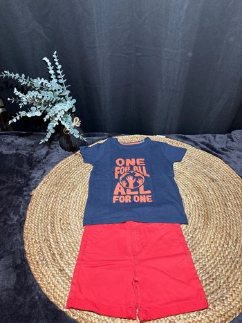 Ensemble été garçon 5/6ans