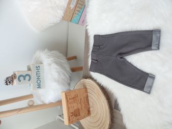 Jolie jean slim gris Kiabi bébé fille 3 mois 56cm 62cm 