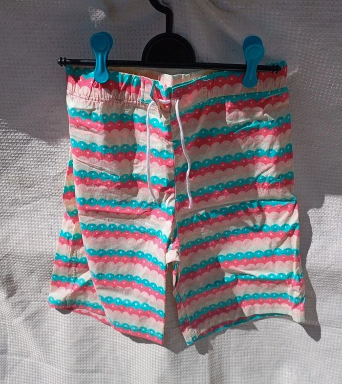 Bermuda fille 12 ans Vitivic – Neuf avec étiquette, multicolore