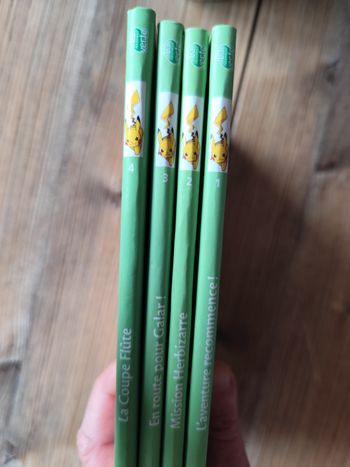 Lives 1 à 4 Pokémon série "Les Voyages"