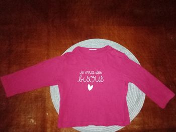 Maillot manches longues fille 18 mois