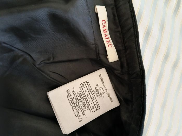 Jolie jupe chinée, taille 40 - photo numéro 6