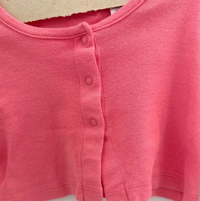 Gilet rose petit bateau - photo numéro 2