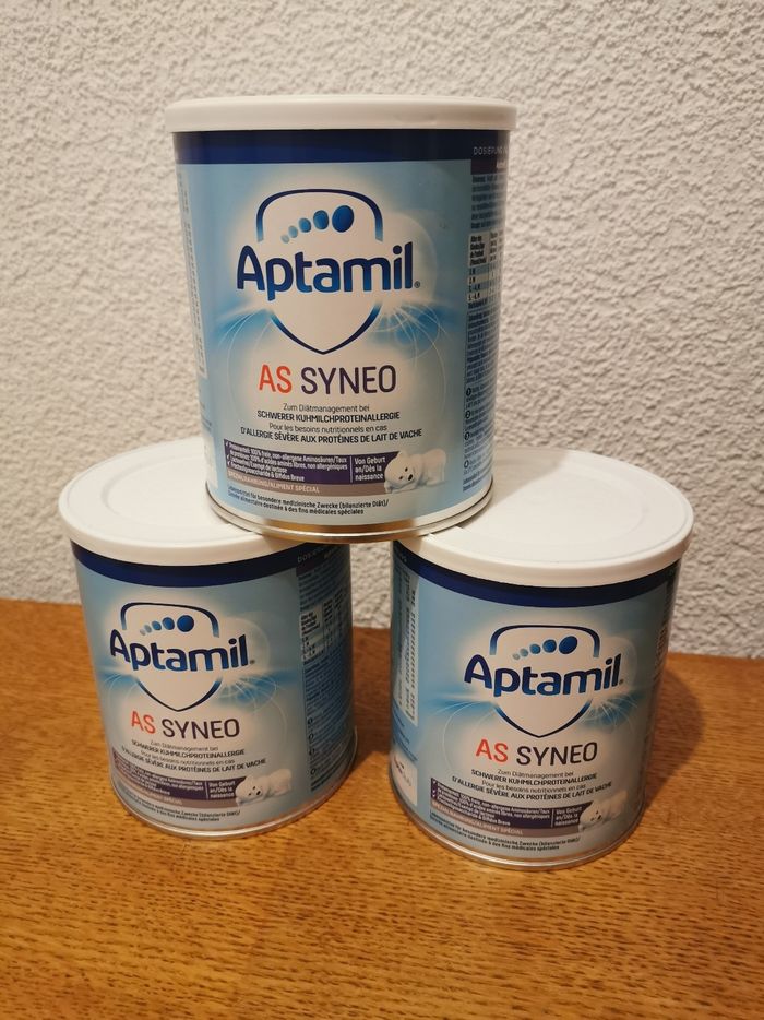 Lot Lait aptamil As syneo