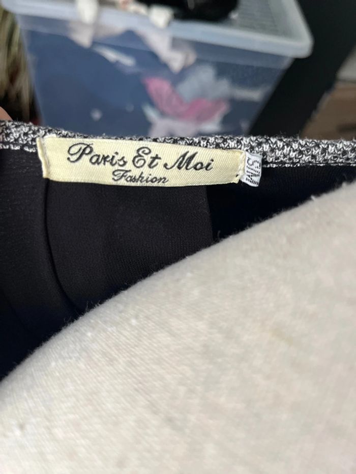 Blouse noeud au dos Paris et moi s/m - photo numéro 3