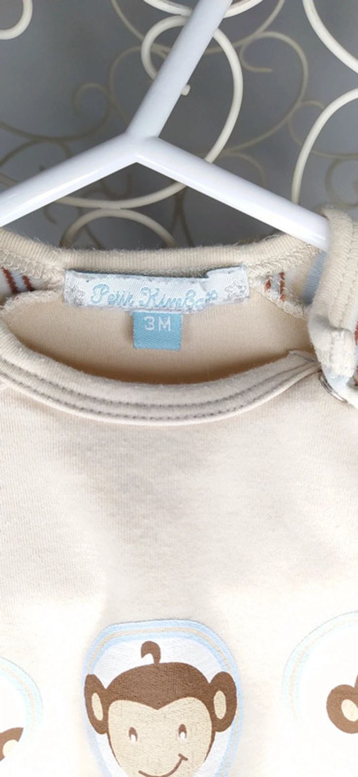 T shirt singe 3 mois - photo numéro 3