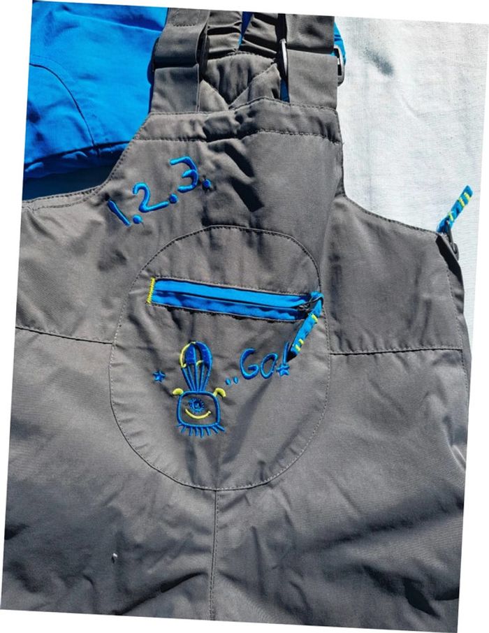 Combinaison manteau + salopette Ski Polochon 2A fourré - photo numéro 4