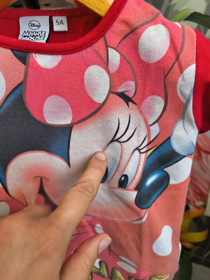 Pyjama Disney Minnie 5 ans - photo numéro 4