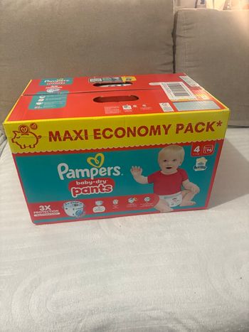 Maxi pack Pampers baby dry pants taille 4