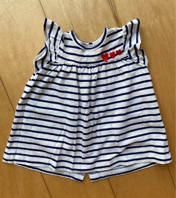 Robe marinière 3 mois - Vertbaudet