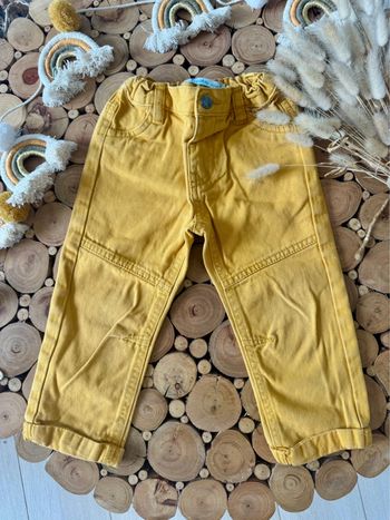 Pantalon moutarde gemo 24mois
