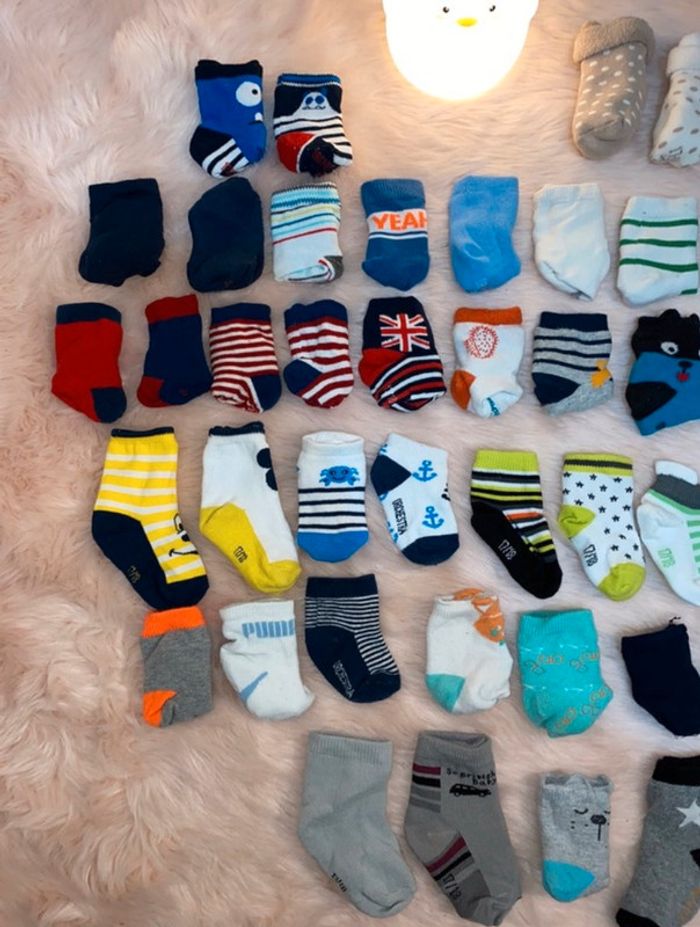 Lot de 51 paires de chaussettes 17/18 - photo numéro 2