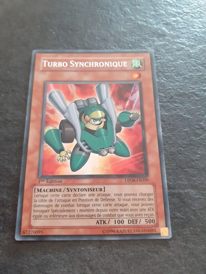 Carte Yu-Gi-Oh ! Turbo Synchronique DP08-FR009