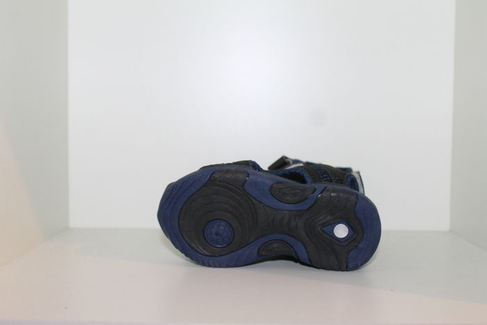 belle sandales nus pieds noire et bleue 26 - photo numéro 6