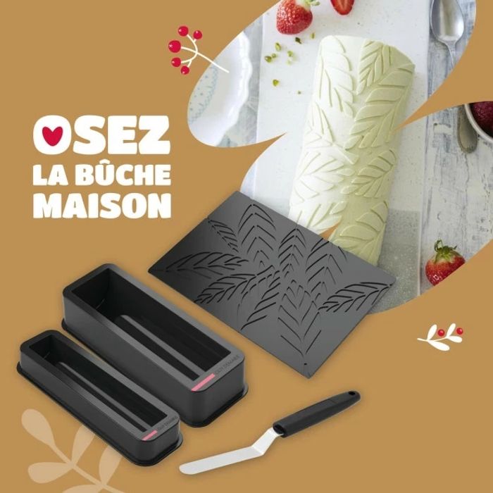 Offre buche, insert et tapis feuille