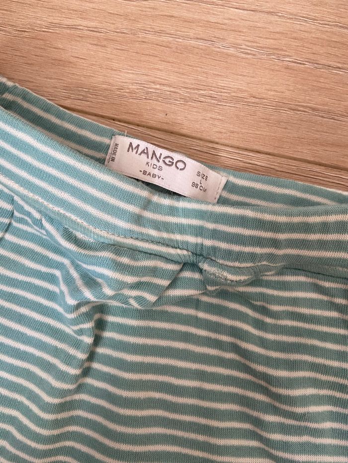Jupe bleu 3 ans Mango en parfait état - photo numéro 2