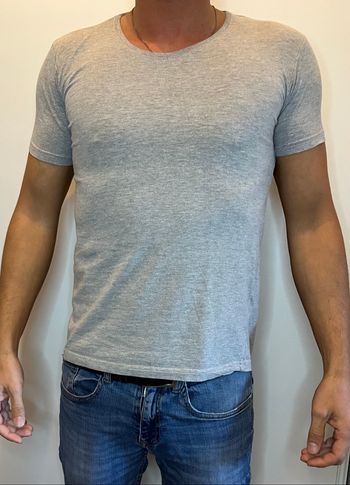 Tee-shirt gris Basic