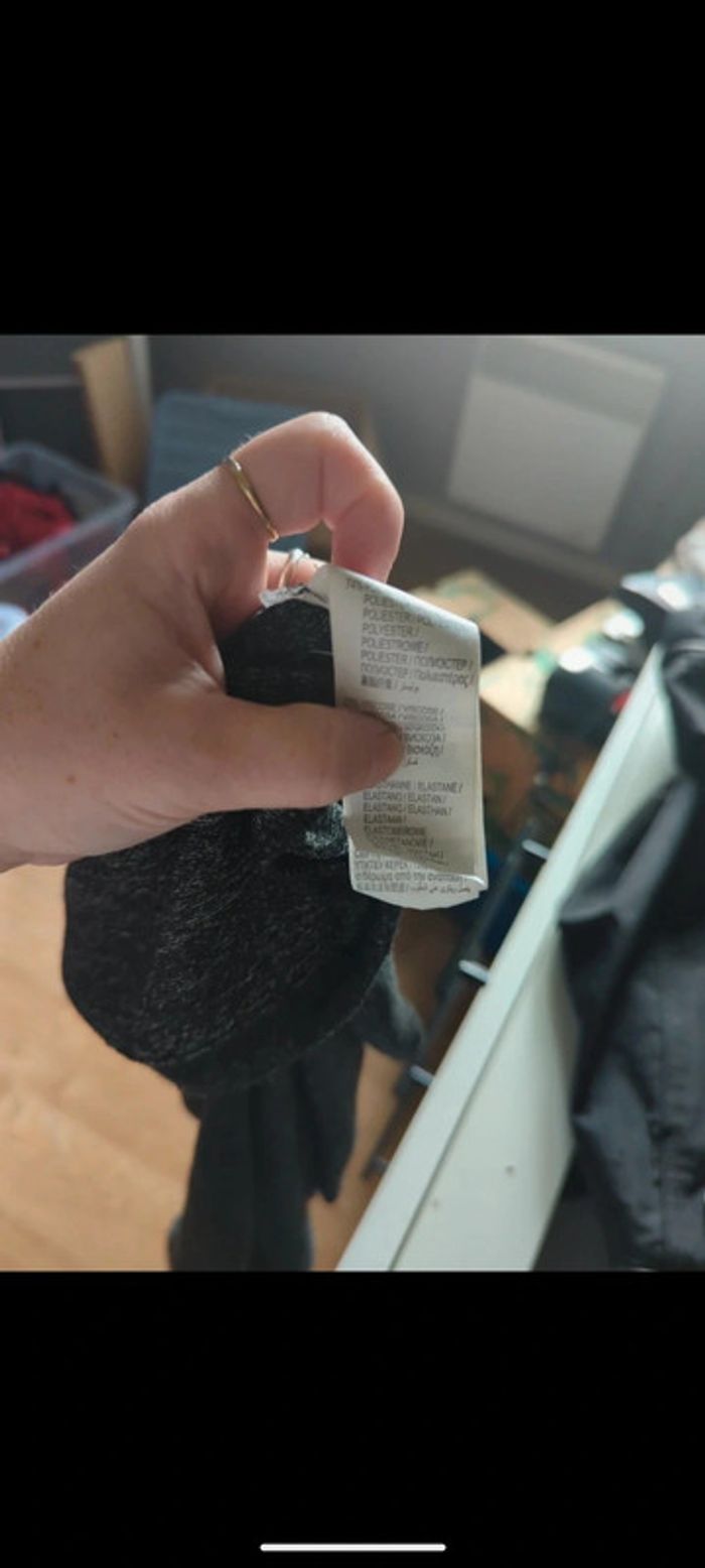Robe pull à épaulette Kiabi col cheminée taille xs - photo numéro 4