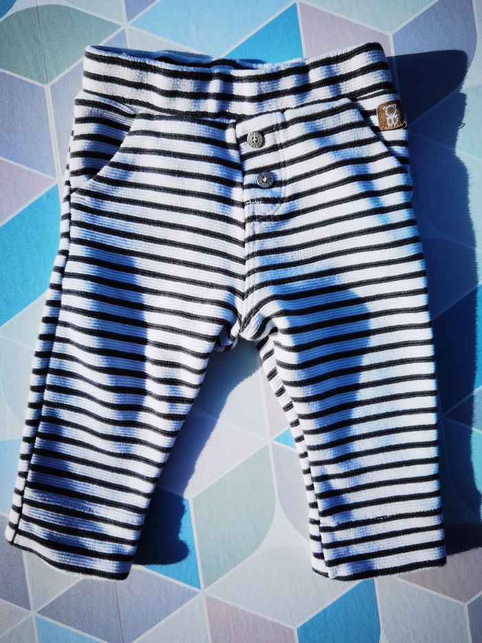 D1165 - pantalon garçon 3 mois - photo numéro 2