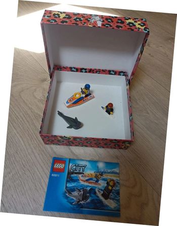 Lego city 60011 l'intervention du garde cotes complet
