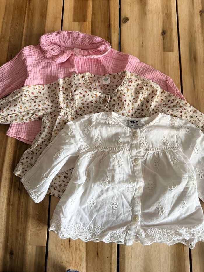 Lot de 3 chemisiers - photo numéro 2