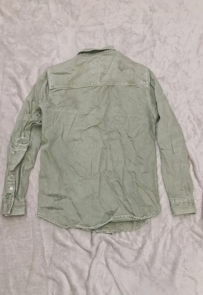 Veste en jean zara - photo numéro 2