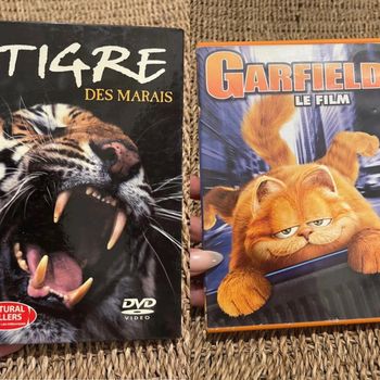 DVD Film documentaire Tigre des marais + Garfield