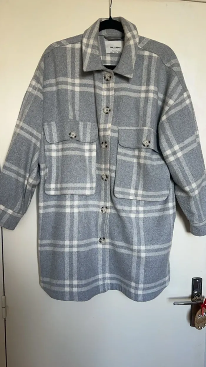 Veste Pull&Bear T36 🩶 - photo numéro 2