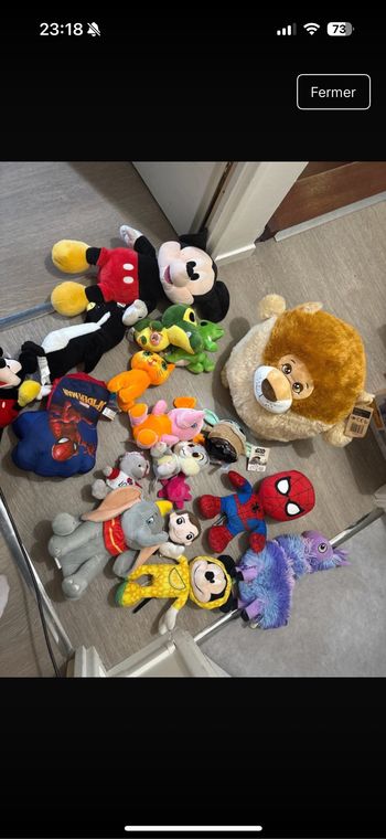 Lot peluche