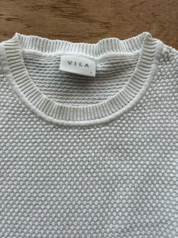Pull blanc - photo numéro 2