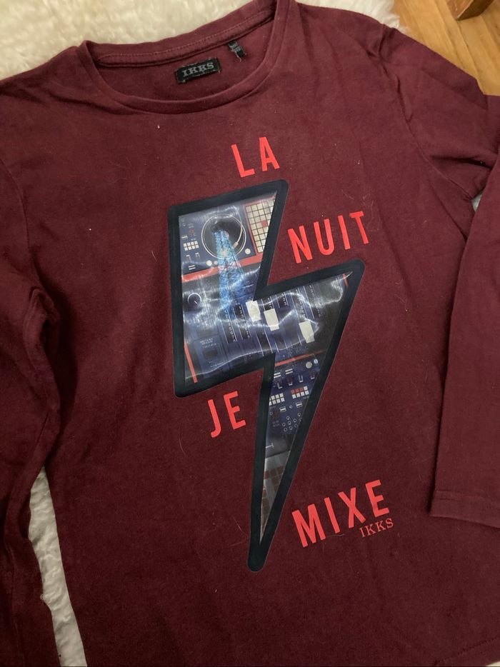 T-shirt IKKS, 10 ans - photo numéro 2