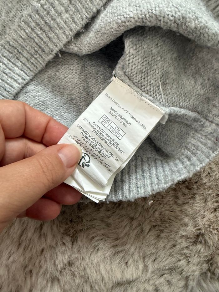 Pull de Noël fille 6/7 ans Camaïeu - photo numéro 7