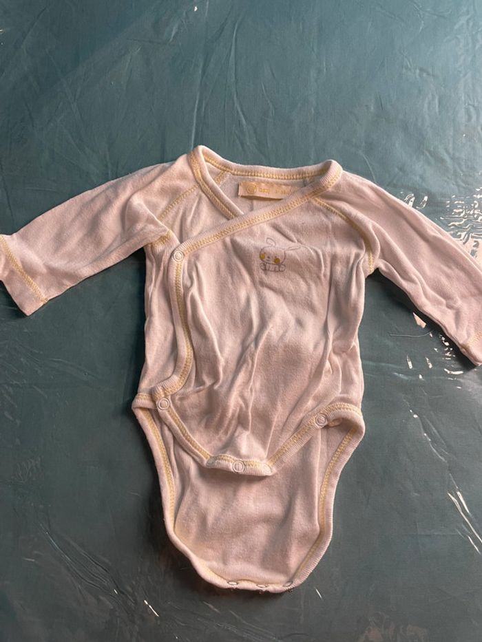 Lot de 4 bodies gémo 1 mois - photo numéro 2