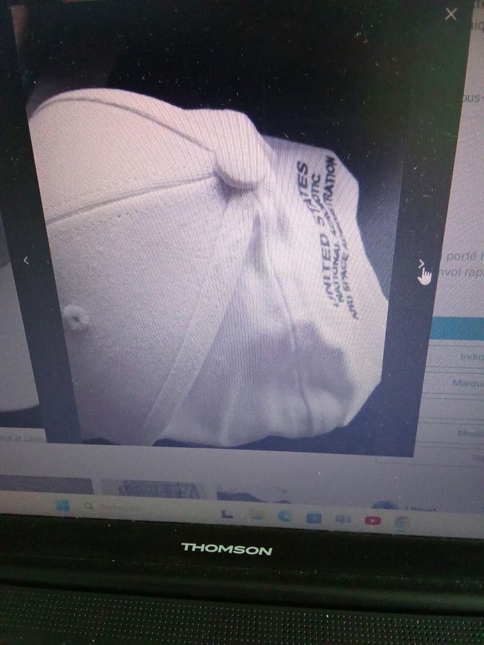 Casquette nasa - photo numéro 3